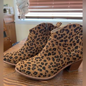 UGG calf skin booties.